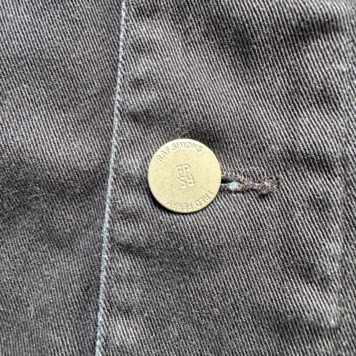 Jacket Raf Simons Fred Perry Printed Black (M)