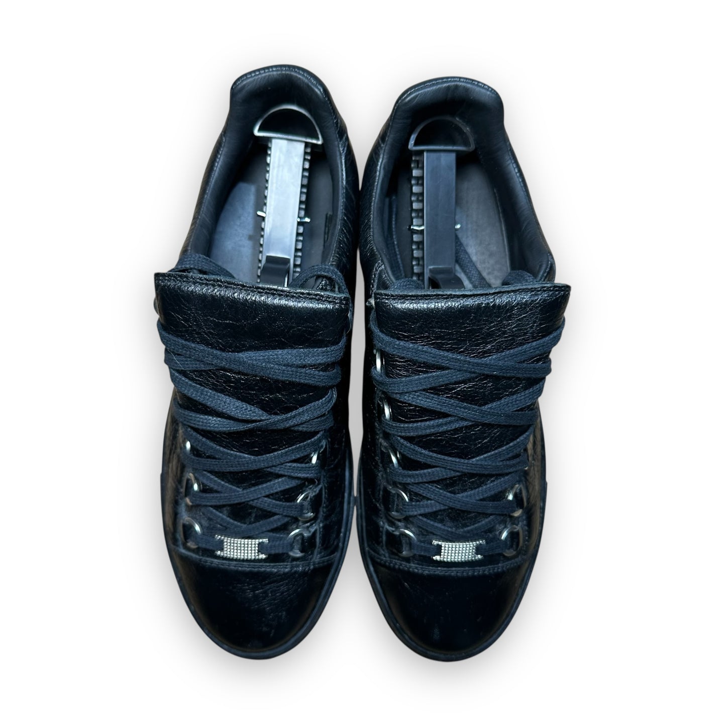 EU40.5 - US7.5 - UK6.5 • Balanciaga Arena Low Leather Black