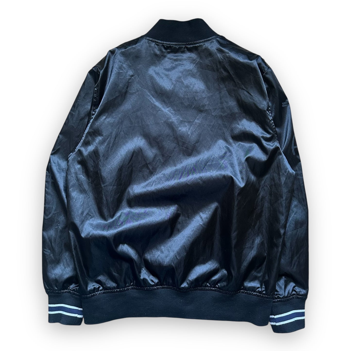 Jacket Stussy Varsity Bomber Nylon Black vintage (L)