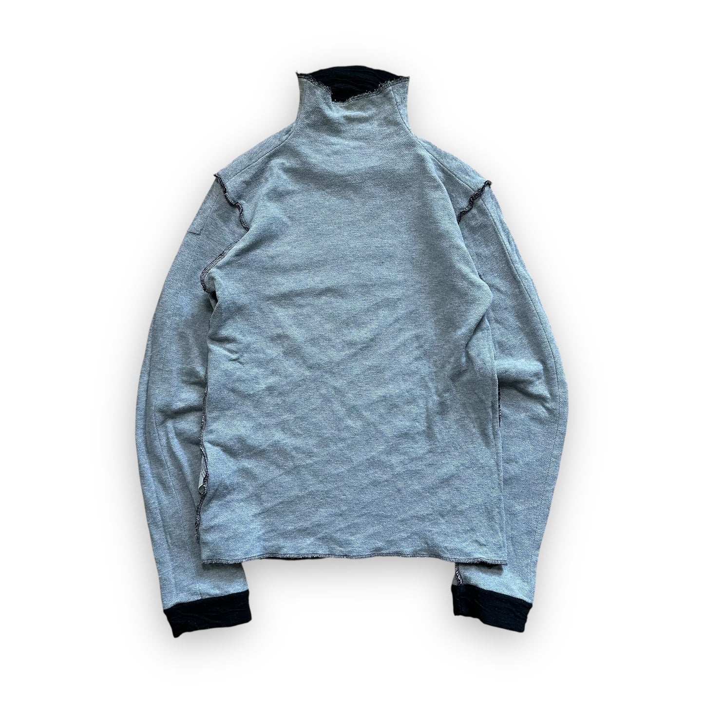 Sweatshirt MFG Marithe Francois Girbaud Reversible Black Grey (M)