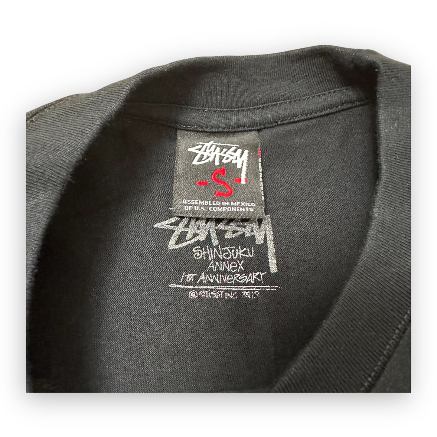 Tee Stussy Velo Black Purple vintage (S)