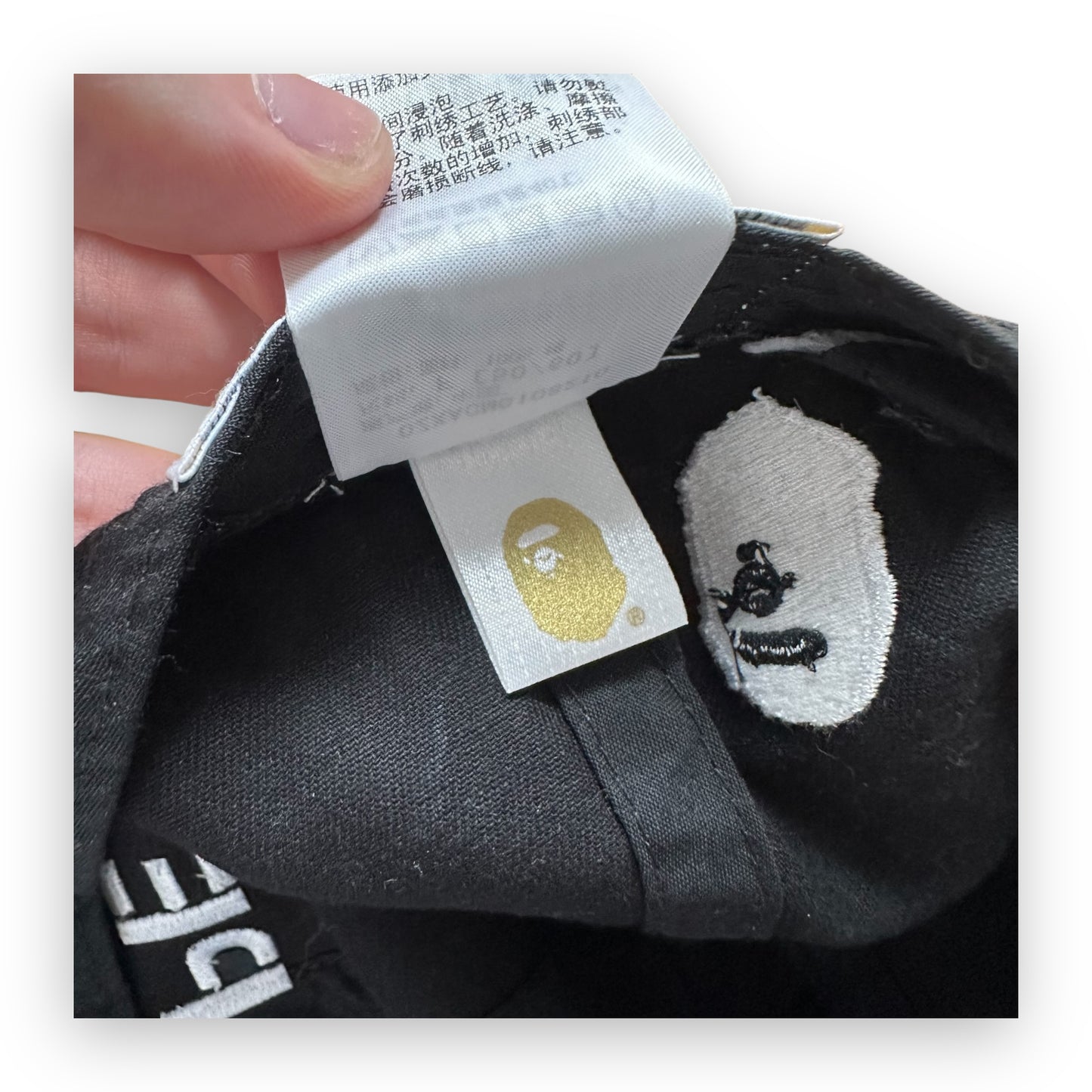 Cap BAPE Black