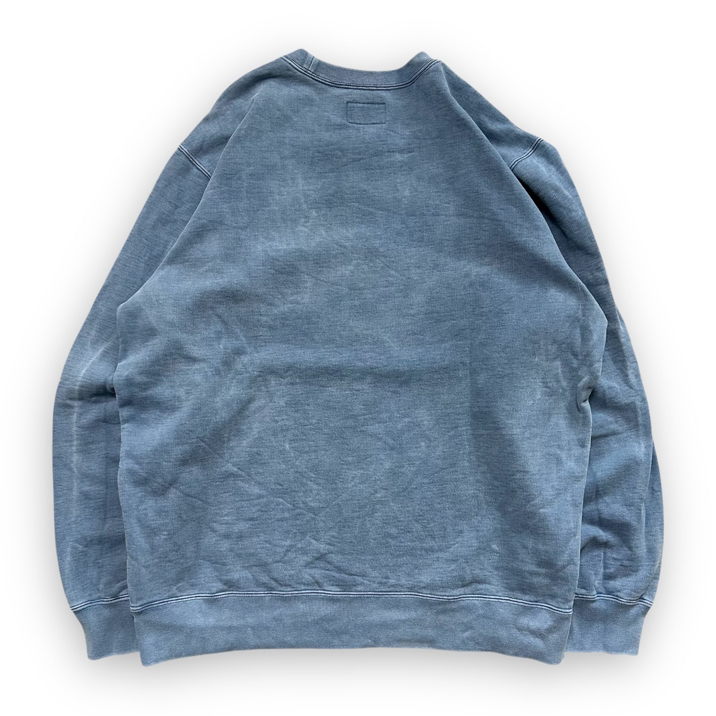 Sweatshirt Crewneck Supreme Overdyed Navy SS18 (L)