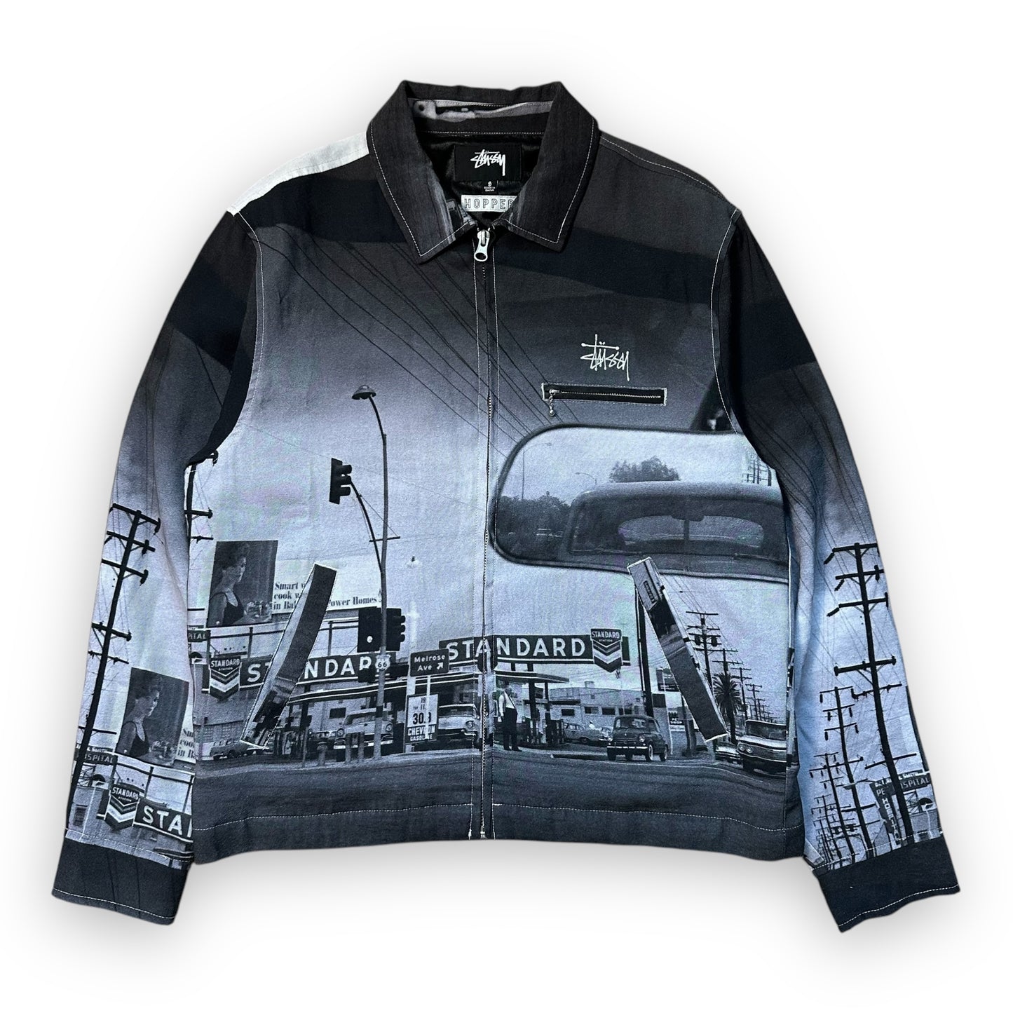 Jacket Stussy Hopper Black (S)