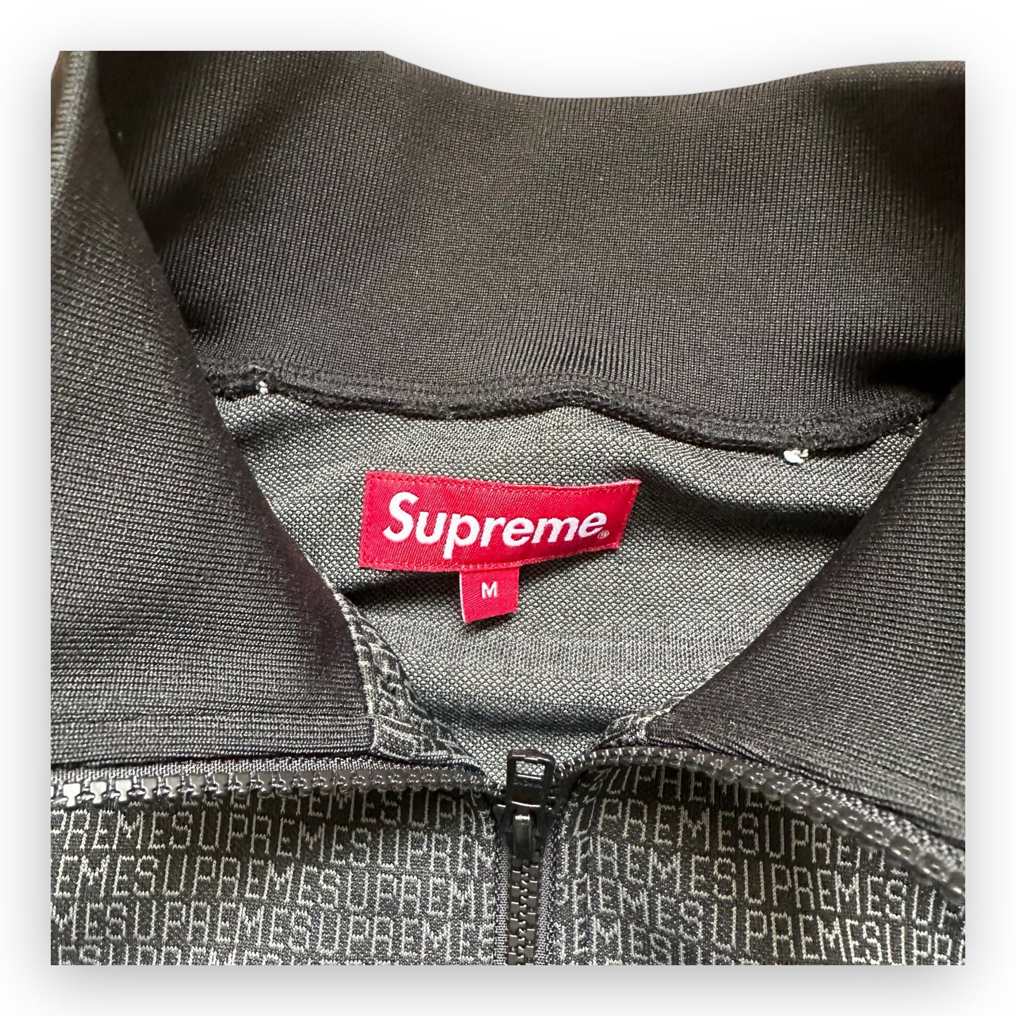 Jacket Supreme Track Repeat Black (M)