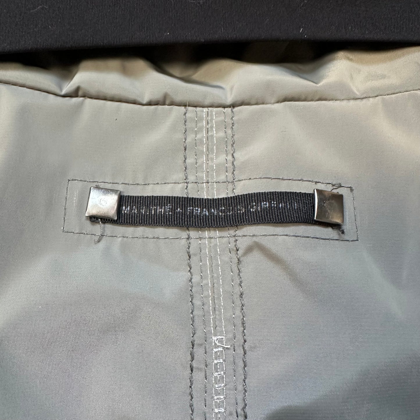 Puffer Jacket Marithé + François Girbaud Sage Grey (M)