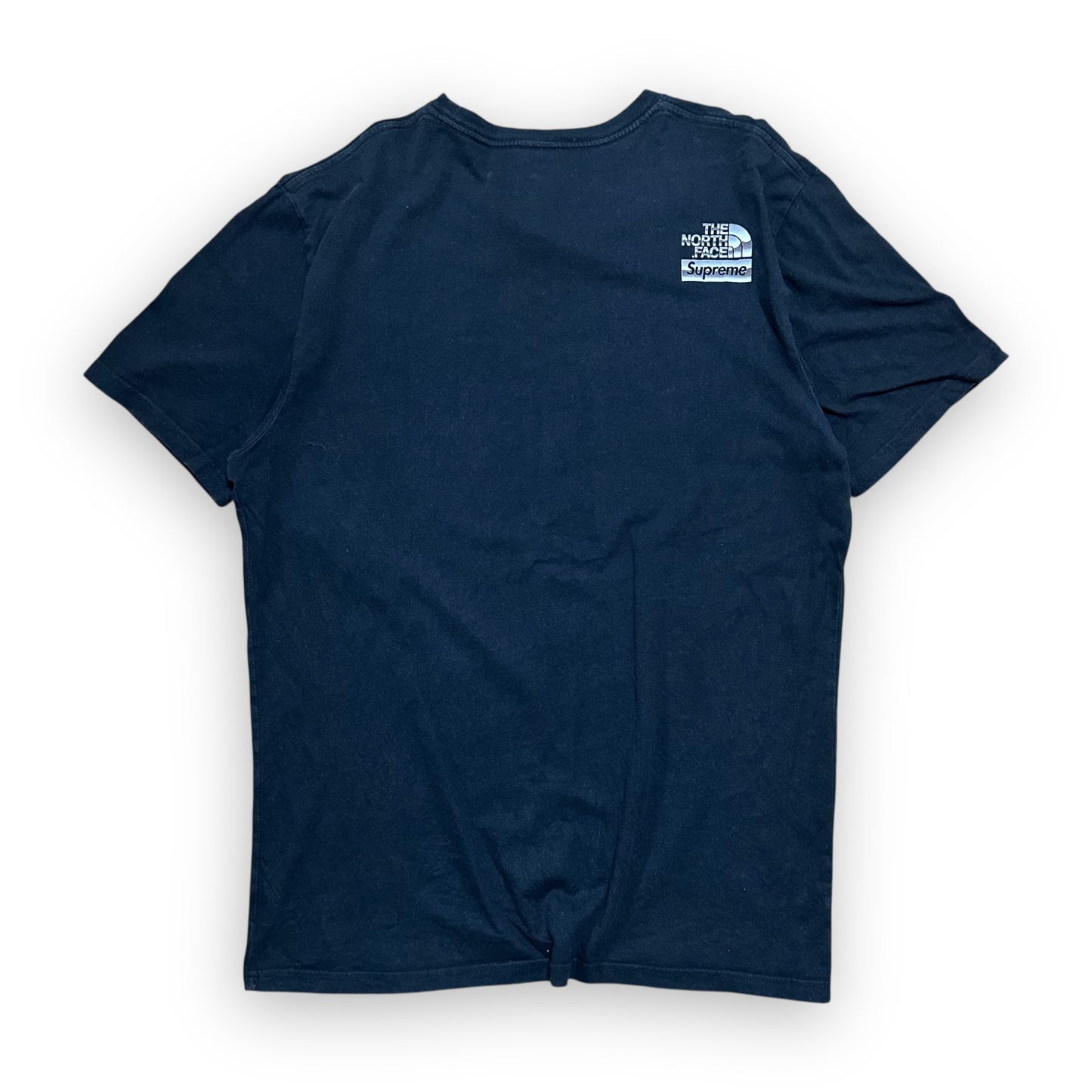 Tee Supreme The North Face Metallic Logo Black SS18 (L)