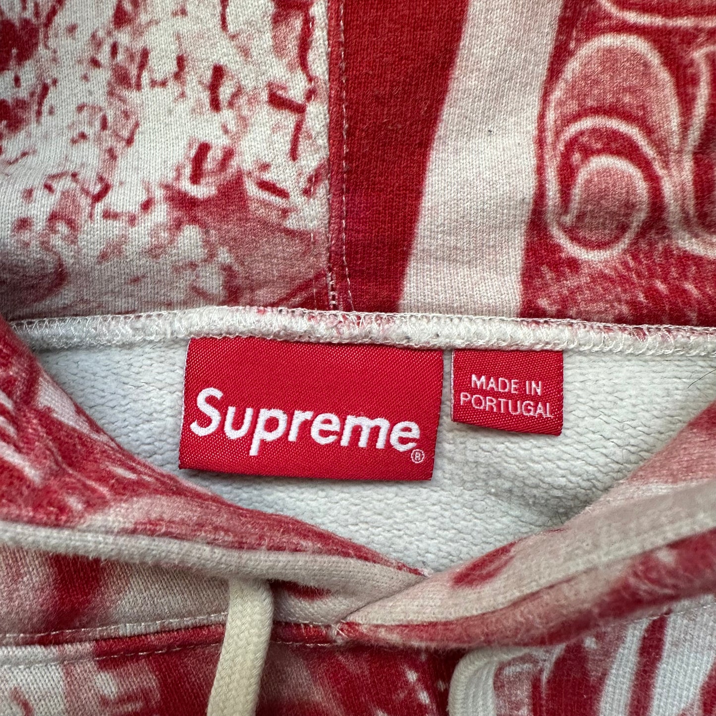 Sweatshirt Hoodie Supreme Bling Red SS20 (L)