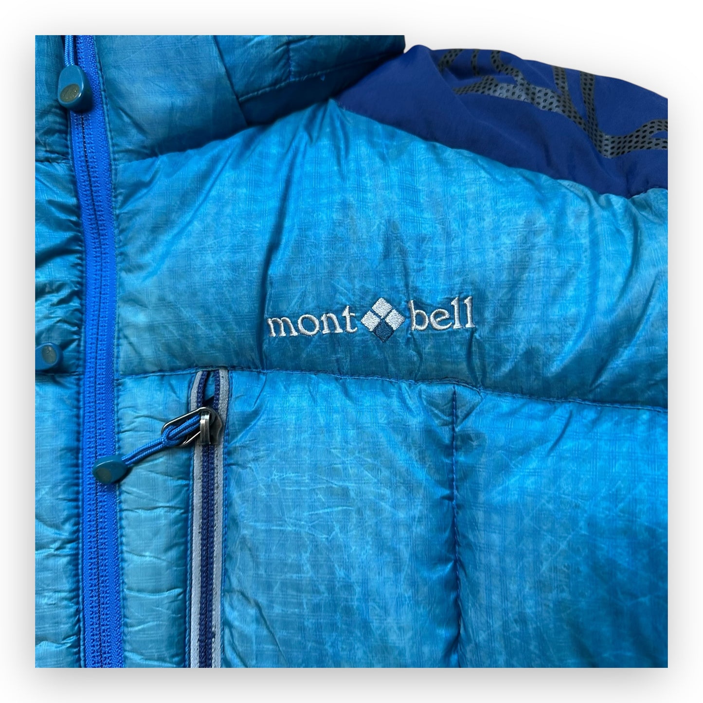 Puffer Jacket Montbell Blue (M)