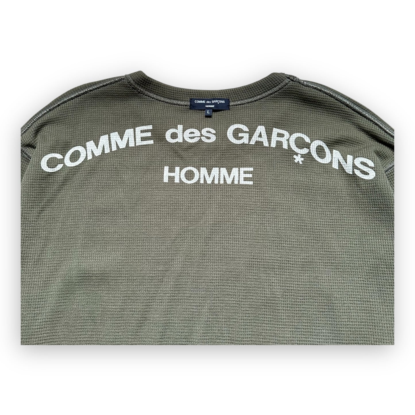 Sweatshirt Crewneck Comme des Garcons Homme Olive (2007) (L)