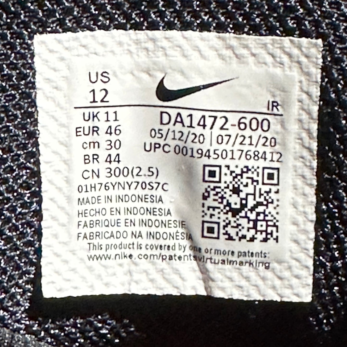 EU46 - US12 - UK11 • Air Max Plus TN Supreme Black