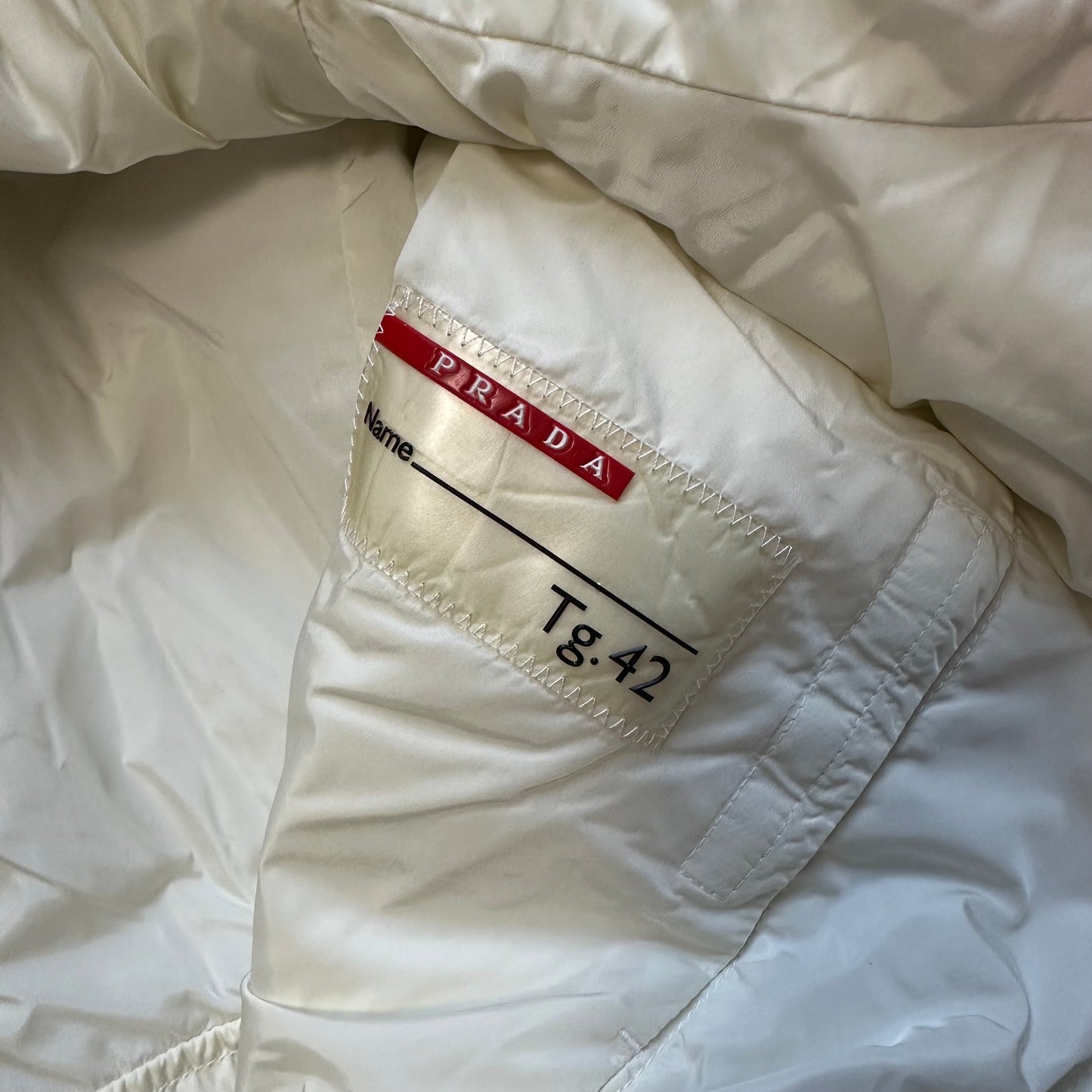 Jacket Prada Sport Down White (S)