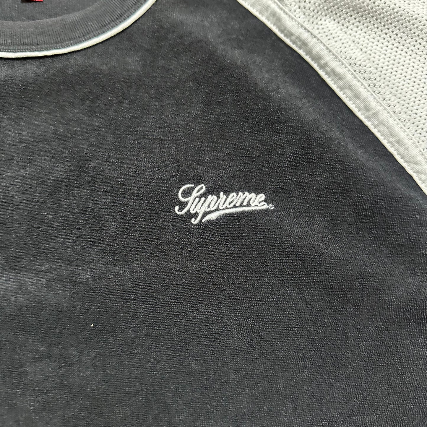 Tee Supreme Terry Raglan Black SS23 (M)