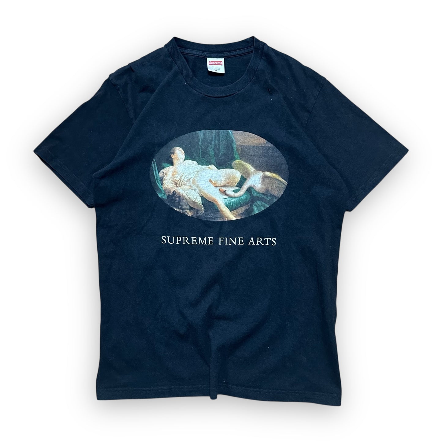 Tee Supreme Leda and the Swan Black SS19 (M)