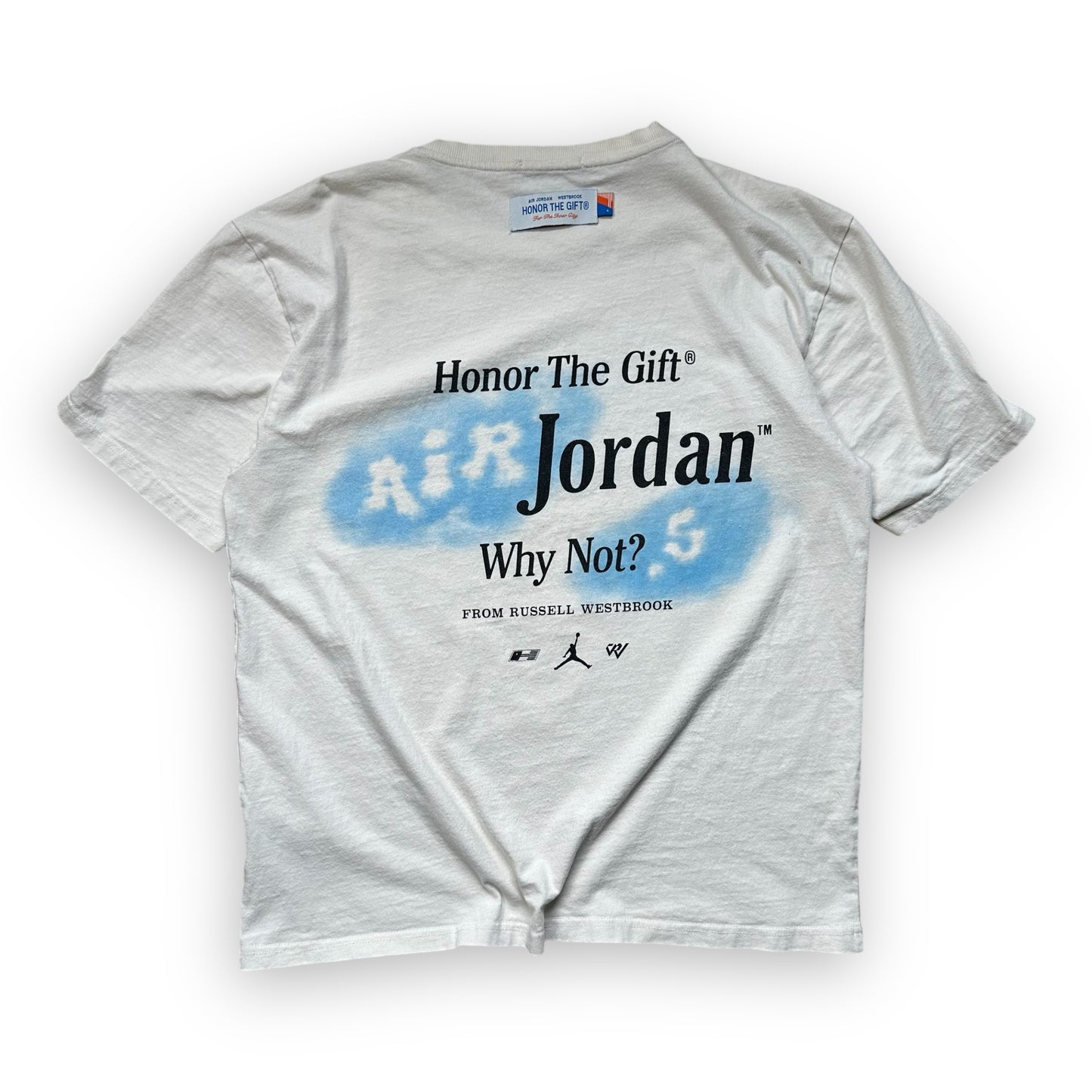 Tee Jordan x Russel Westbrook Honor the Gift Ivory (L)
