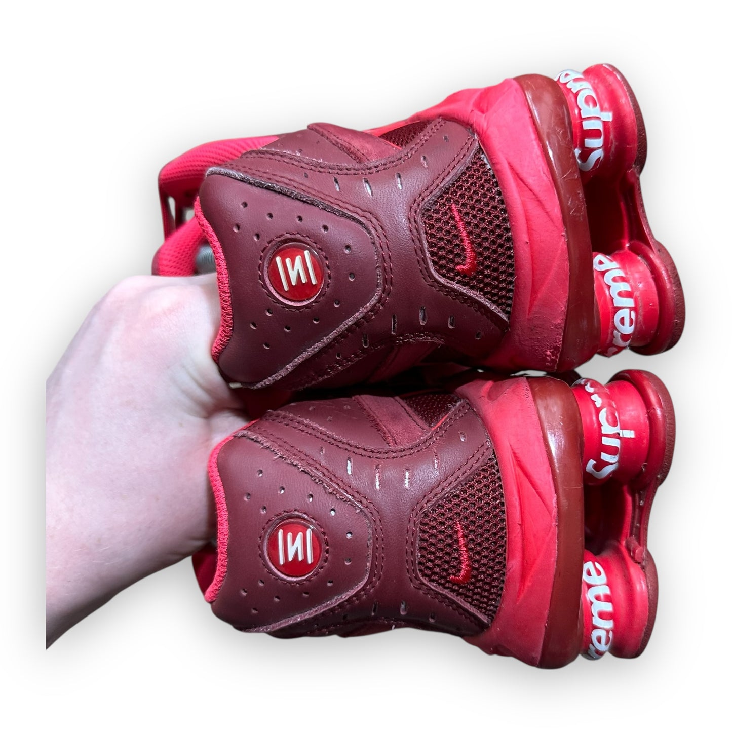 EU46 - US12 - UK11 • Shox Ride 2 Supreme Red