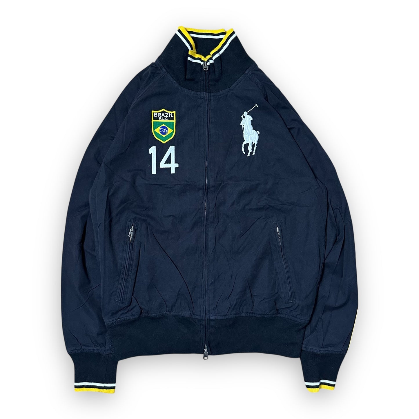 Jacket Ralph Lauren Flag Brazil Black vintage (M)
