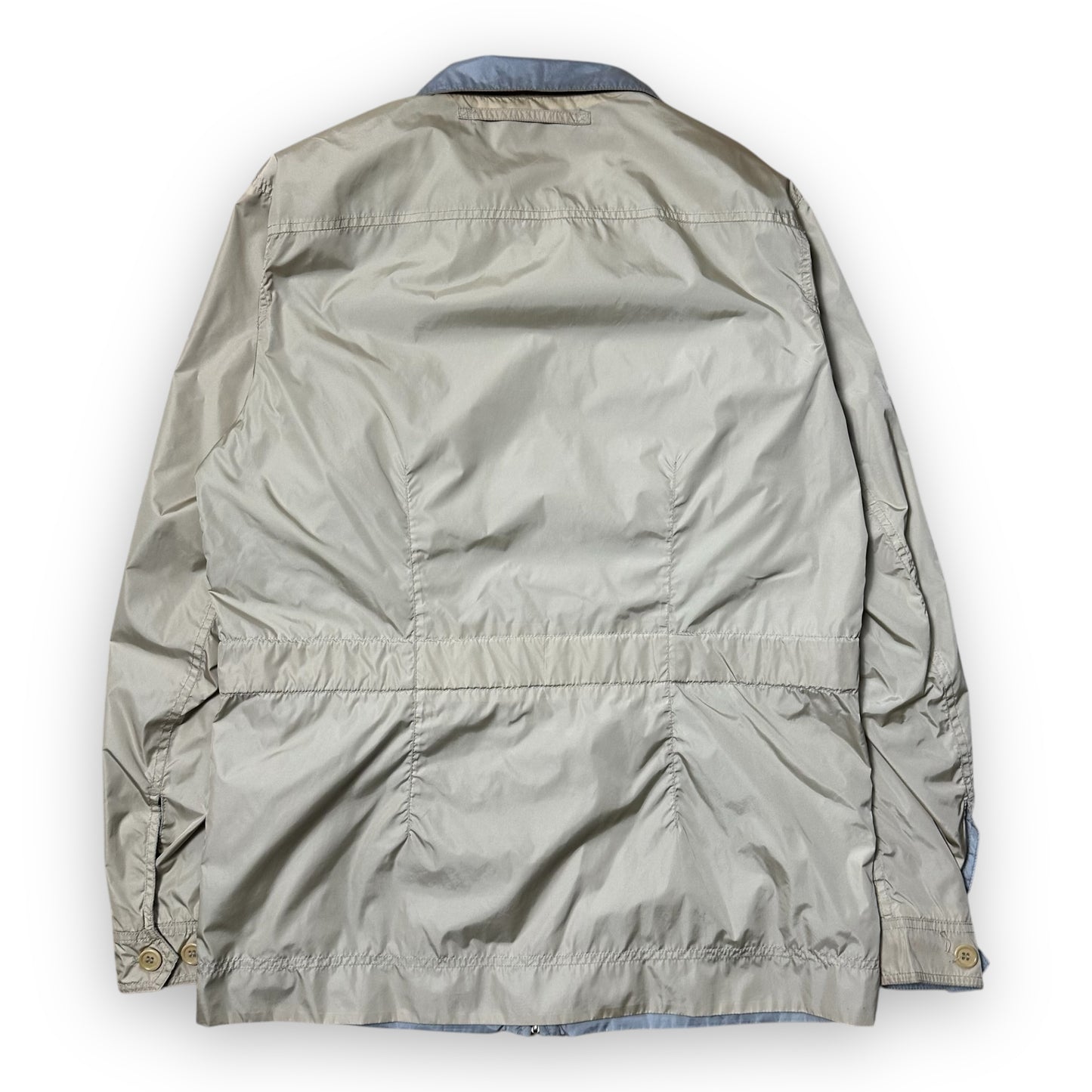 Jacket Prada Sport Reversible Nylon Cream Blue (L)