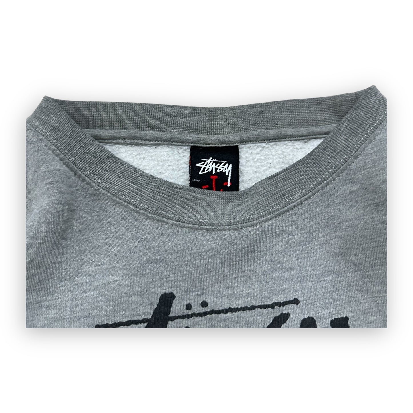 Sweatshirt Crewneck Stussy 00’s Grey Vintage (L)