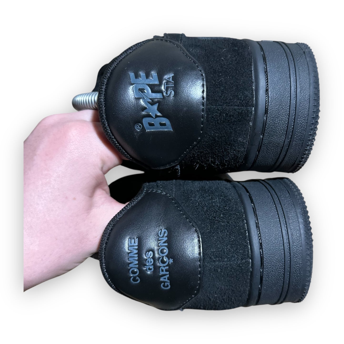 EU42 - US8.5 - UK7.5 • Bape STA Comme des Garcons Osaka Black