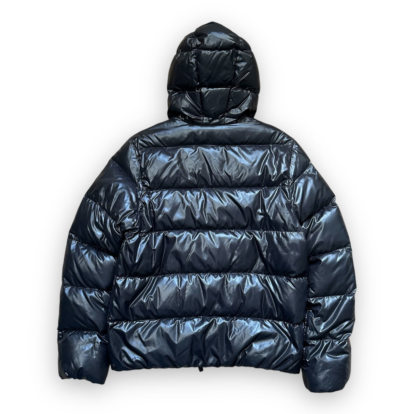 Puffer Jacket Duvetica Full Zip Black Blue (M)