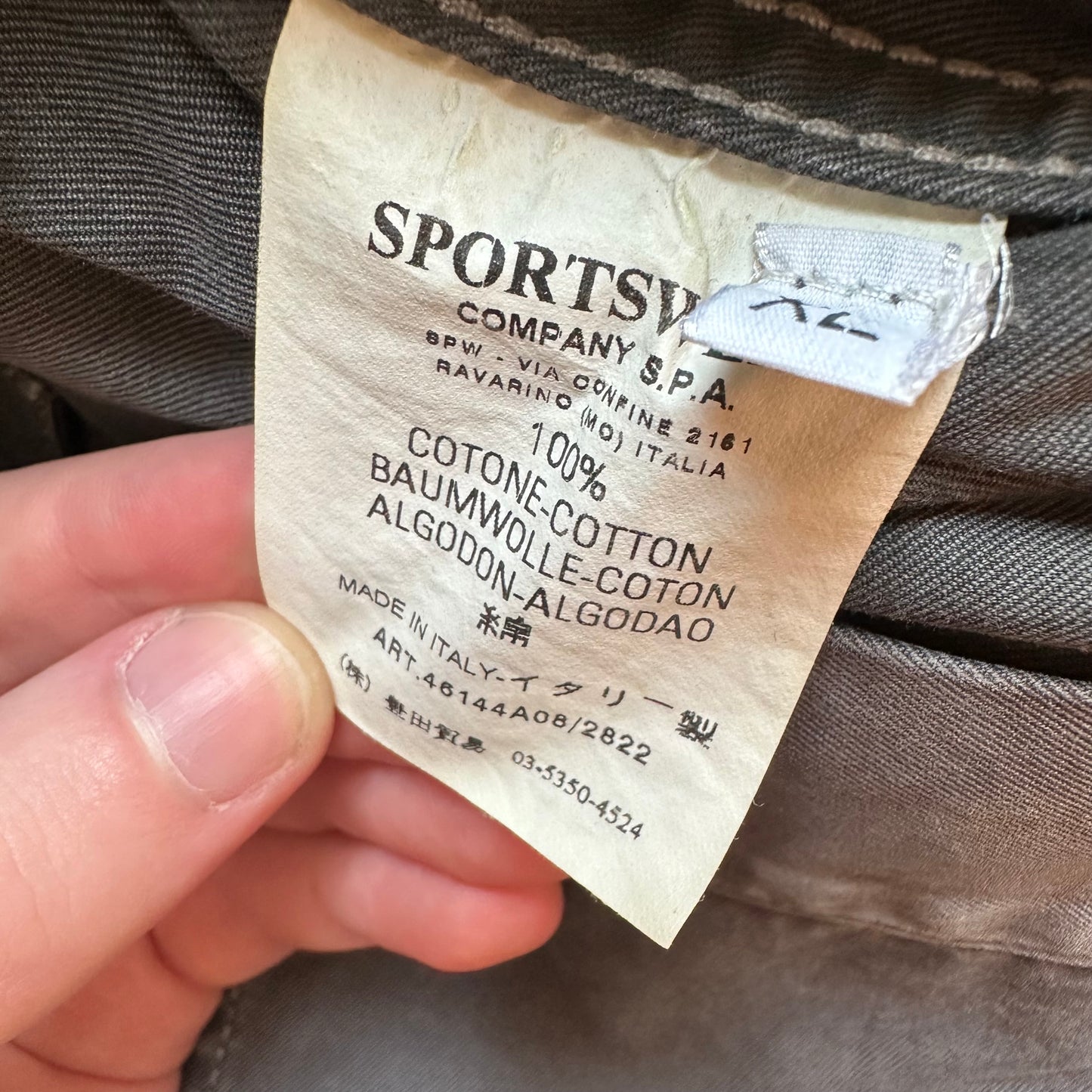 Jacket Stone Island Denims Grey SS07 (L)