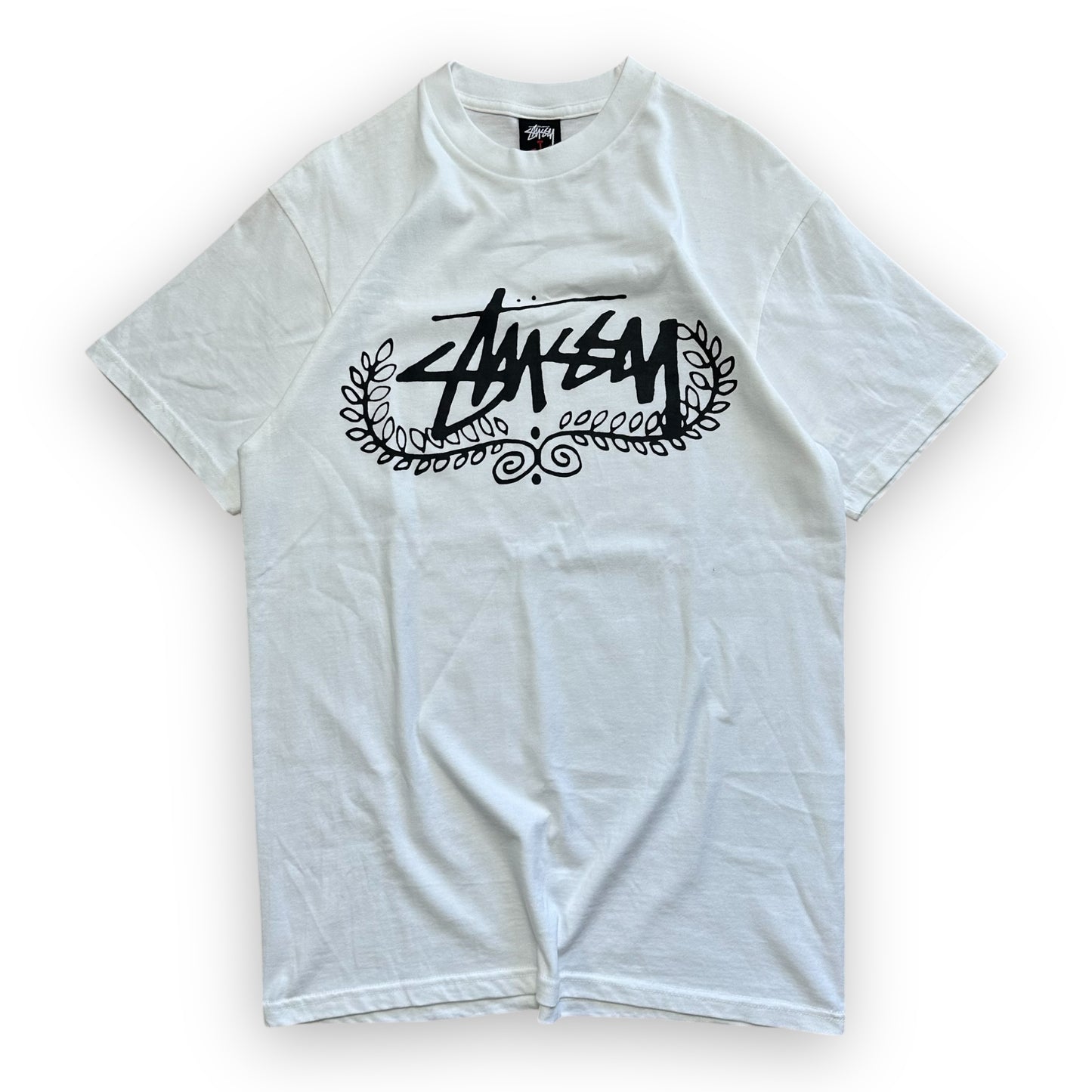 Tee Stussy Laurel Wreath Vintage 00’s White (L)