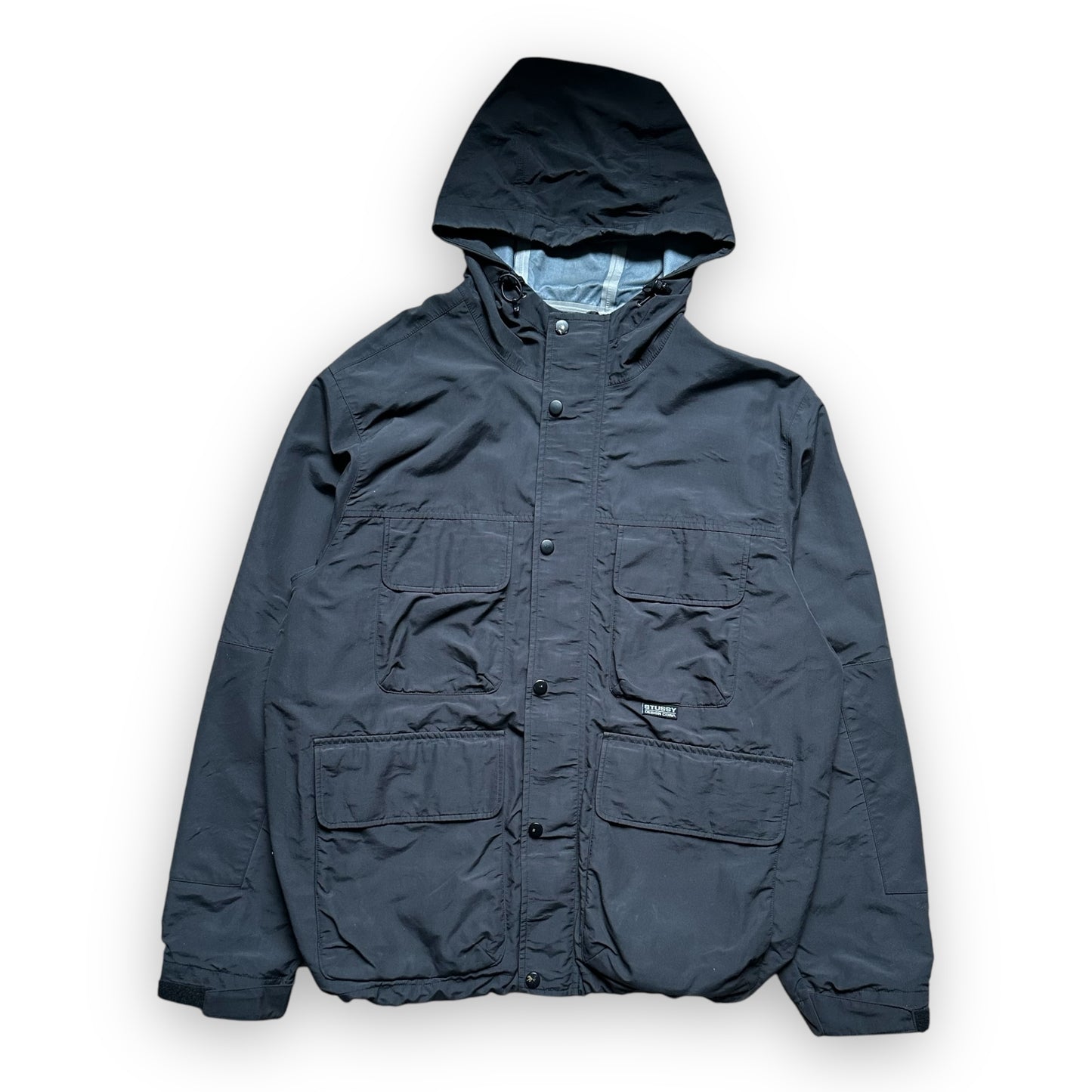 Jacket Stussy Solid Taped Seam Field Black (L)