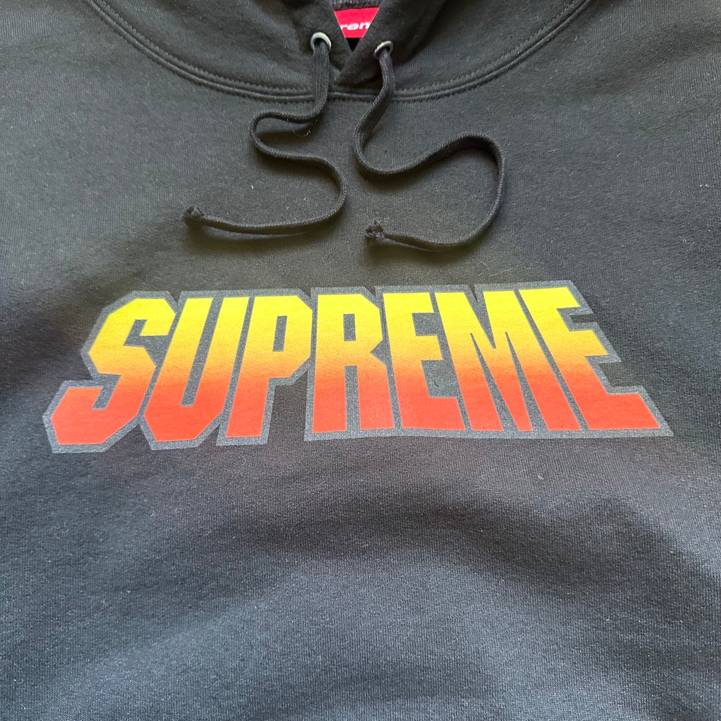 Sweatshirt Hoodie Supreme Gradient Black SS24 (M)