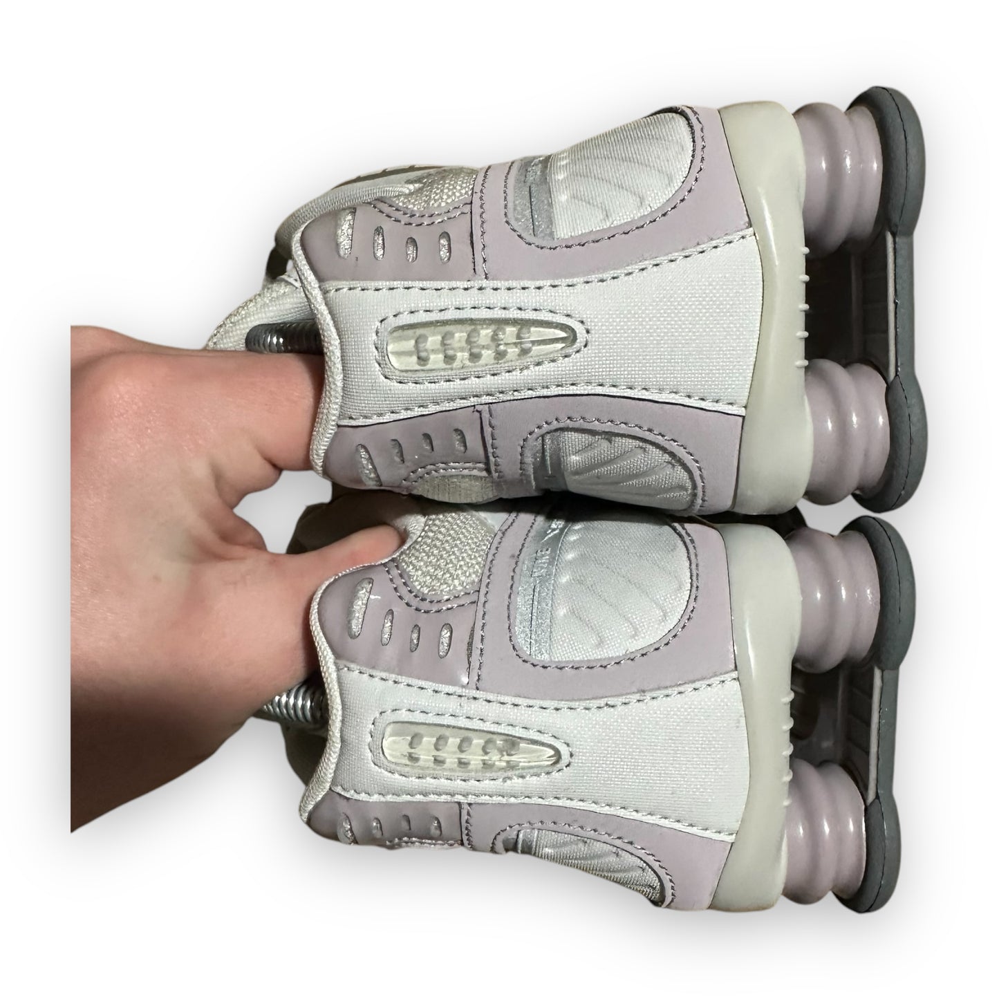 EU38 - US5.5 - UK5 • SAMPLE Unreleased Shox Enigma White Light Pink