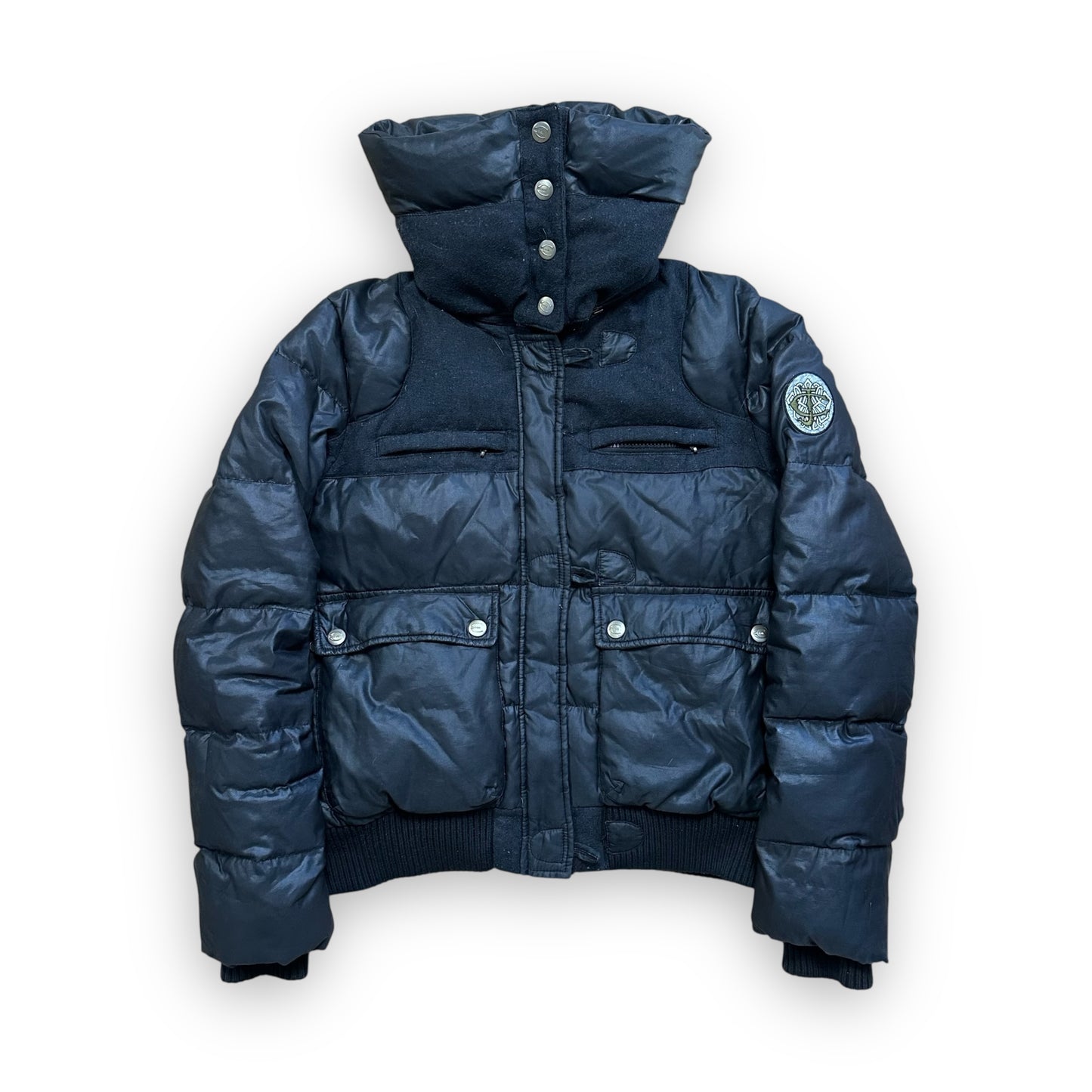 Puffer Jacket Roberto Cavalli Black vintage (M)