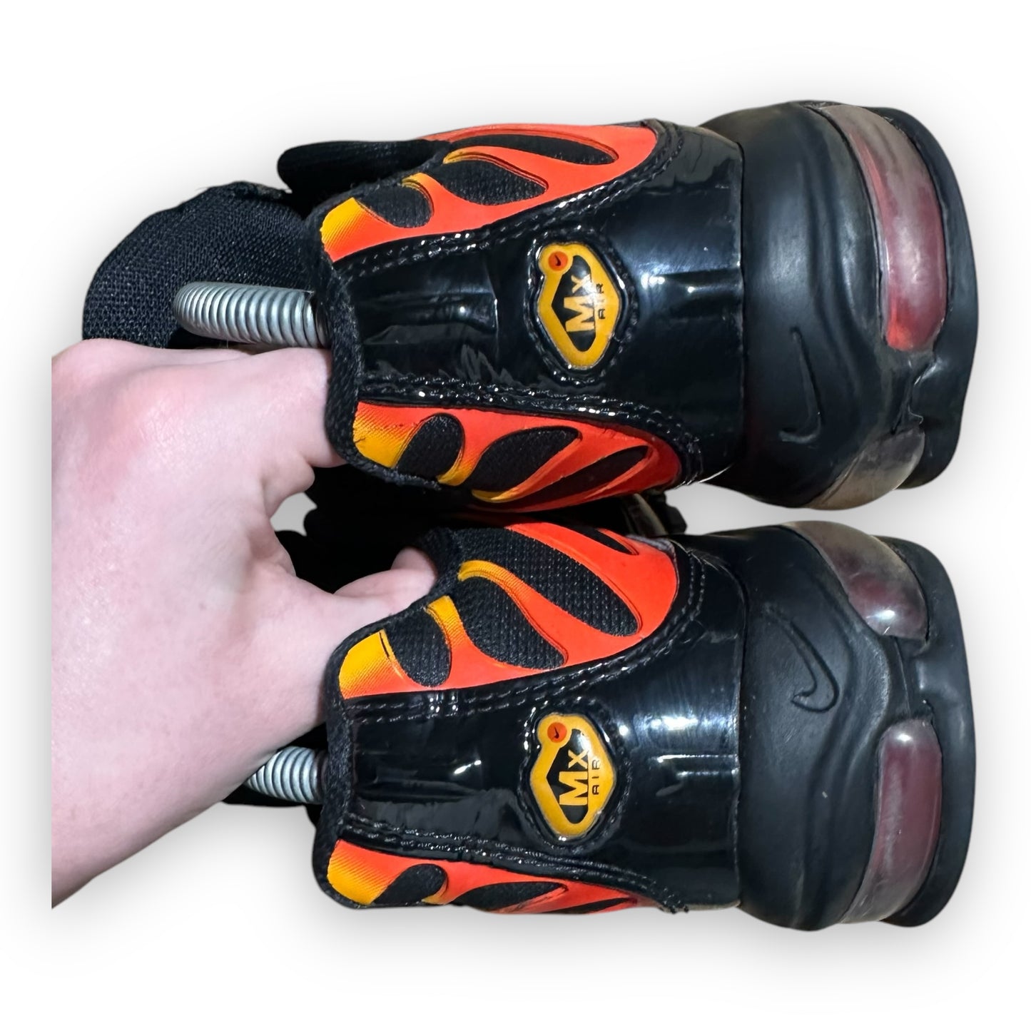 EU42 - US8.5 - UK7.5 • Air Max 97 Plus Black Shock Orange