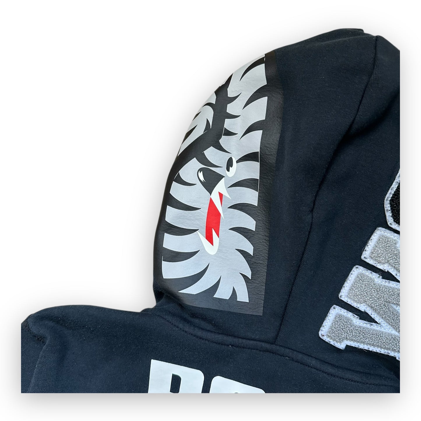 Sweatshirt Hoodie Full zip BAPE x Puma ABC Cali Shark Black Green