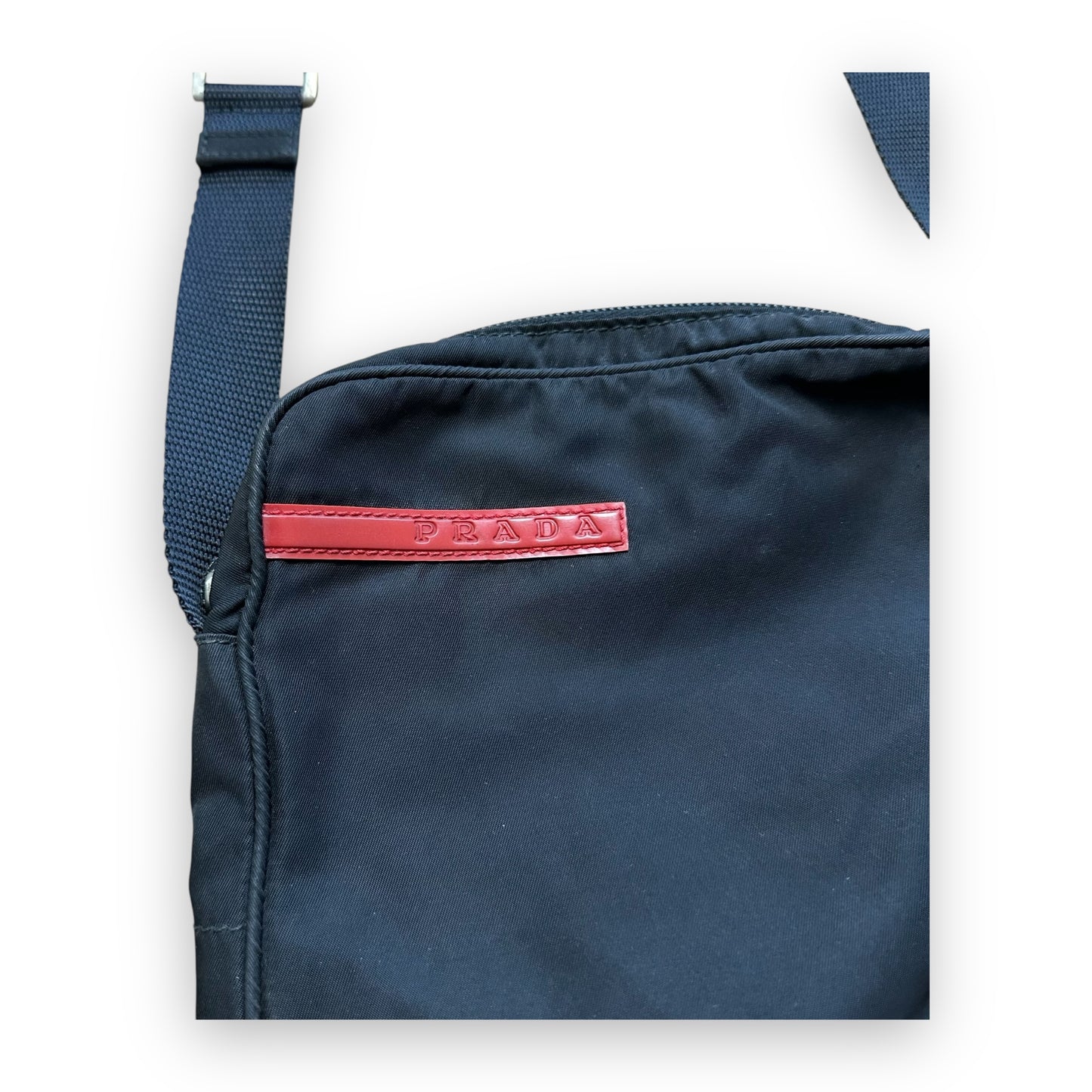 Bag Prada Red Tab Black vintage