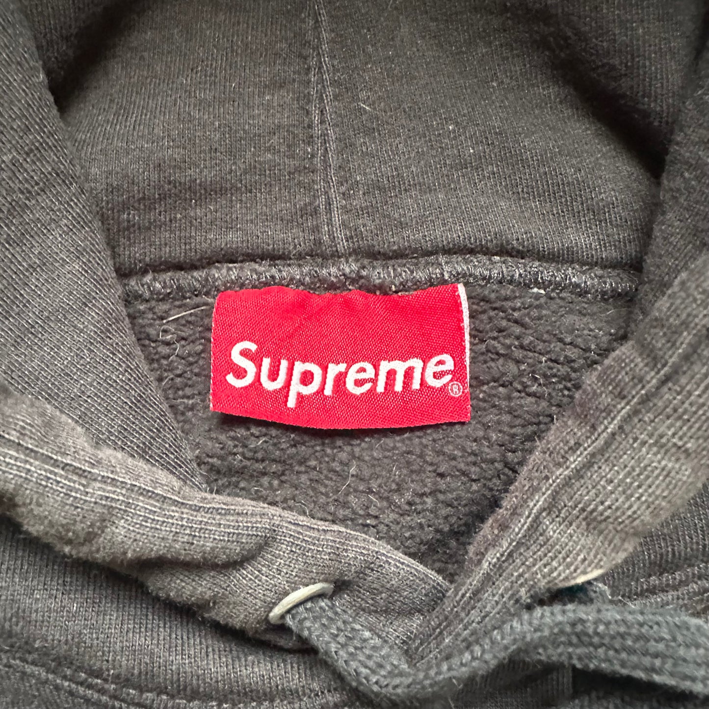 Sweatshirt Hoodie Supreme Eyelet Black SS20 (M)