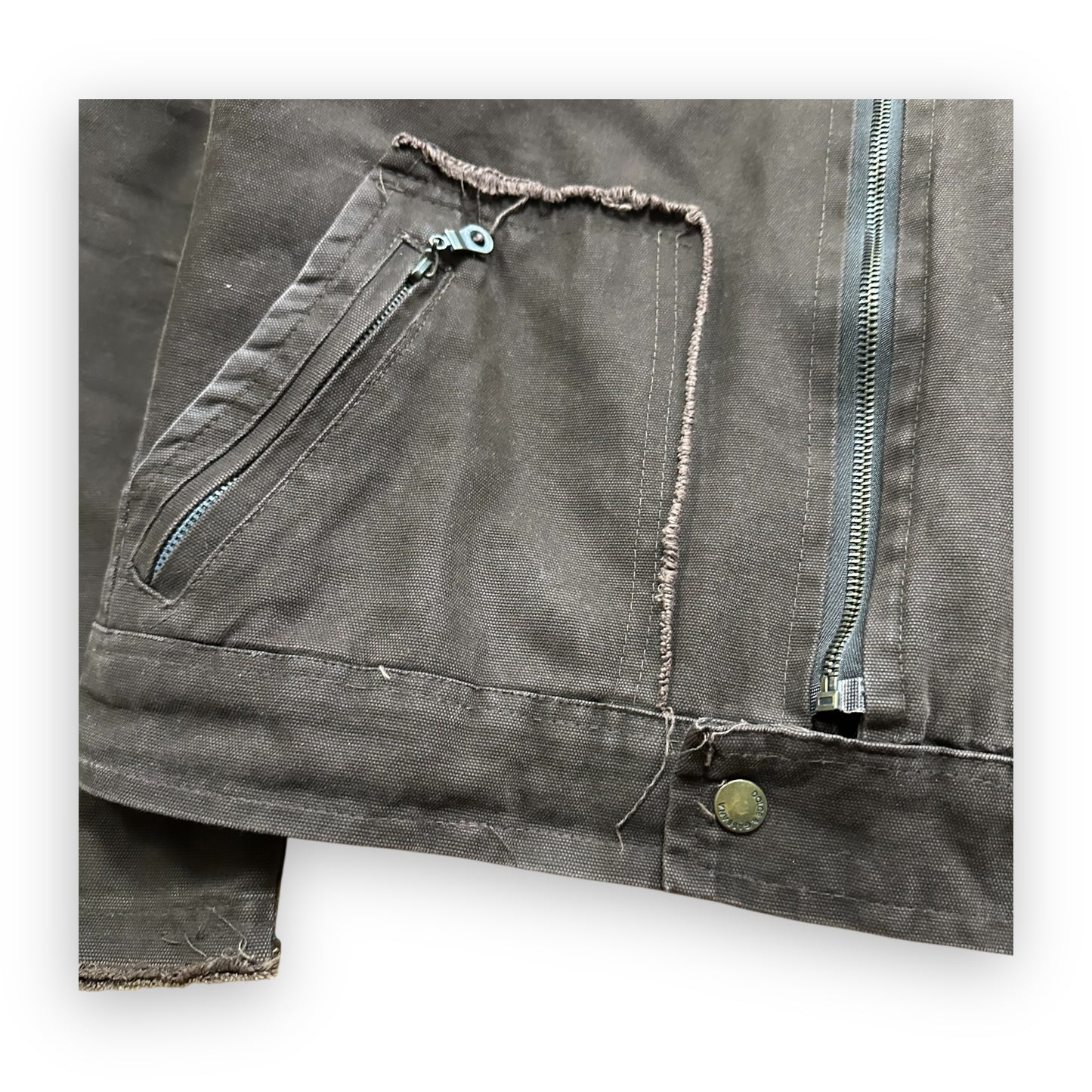 Jacket Dolce & Gabbana Destructured Script Brown vintage (L)
