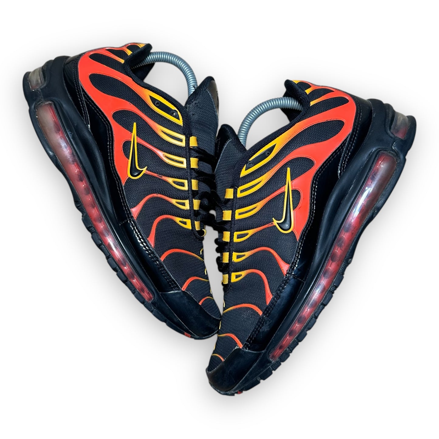 EU42 - US8.5 - UK7.5 • Air Max 97 Plus Black Shock Orange