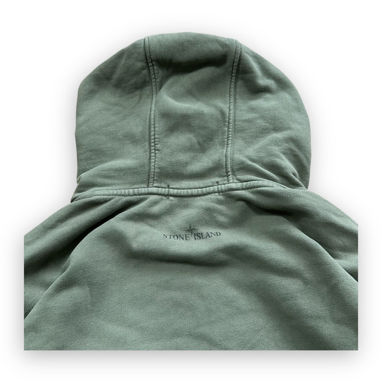 Sweatshirt Hoodie Stone Island Kaki (L)