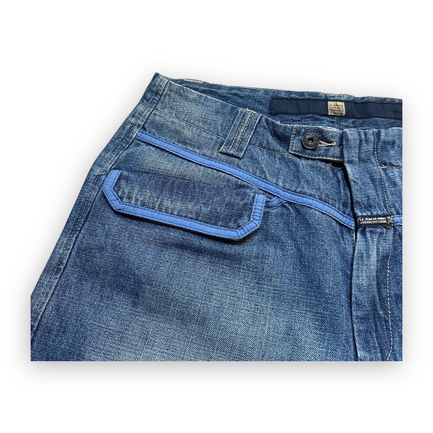 Jort MFG Marithe François Girbaud Scratch Blue (L)