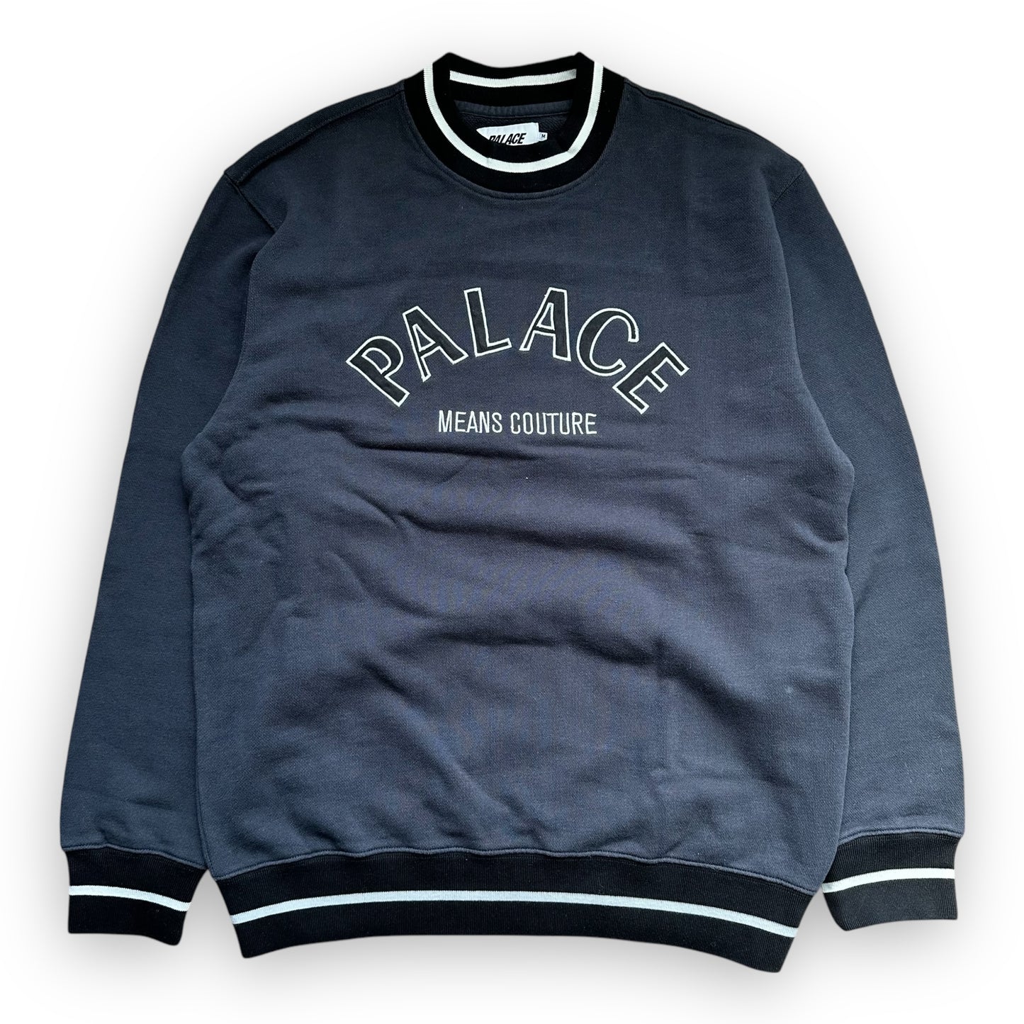 Sweatshirt Crewneck Palace Couture Dark Grey SS18 (M)