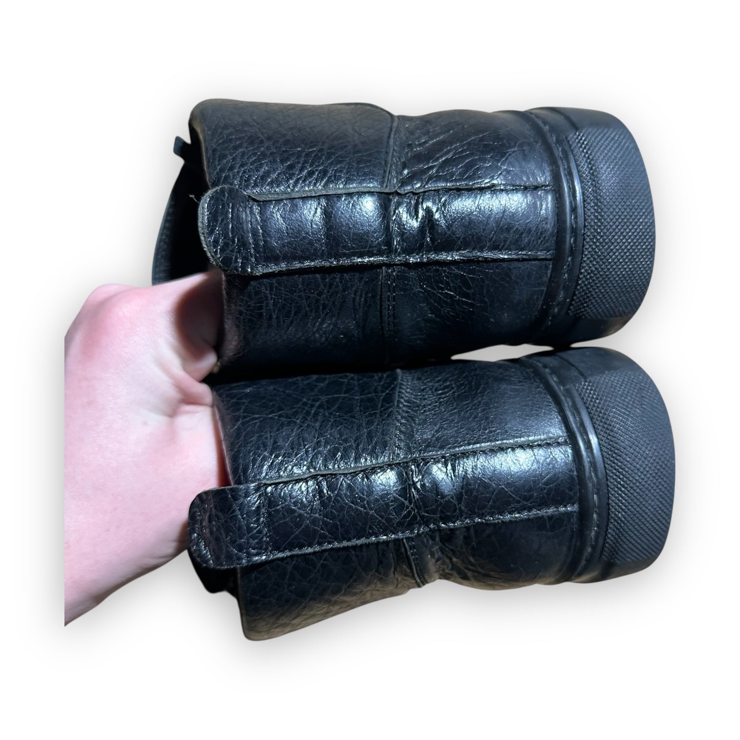 EU43 - US9.5 - UK8.5 • Balanciaga Arena High Leather Black