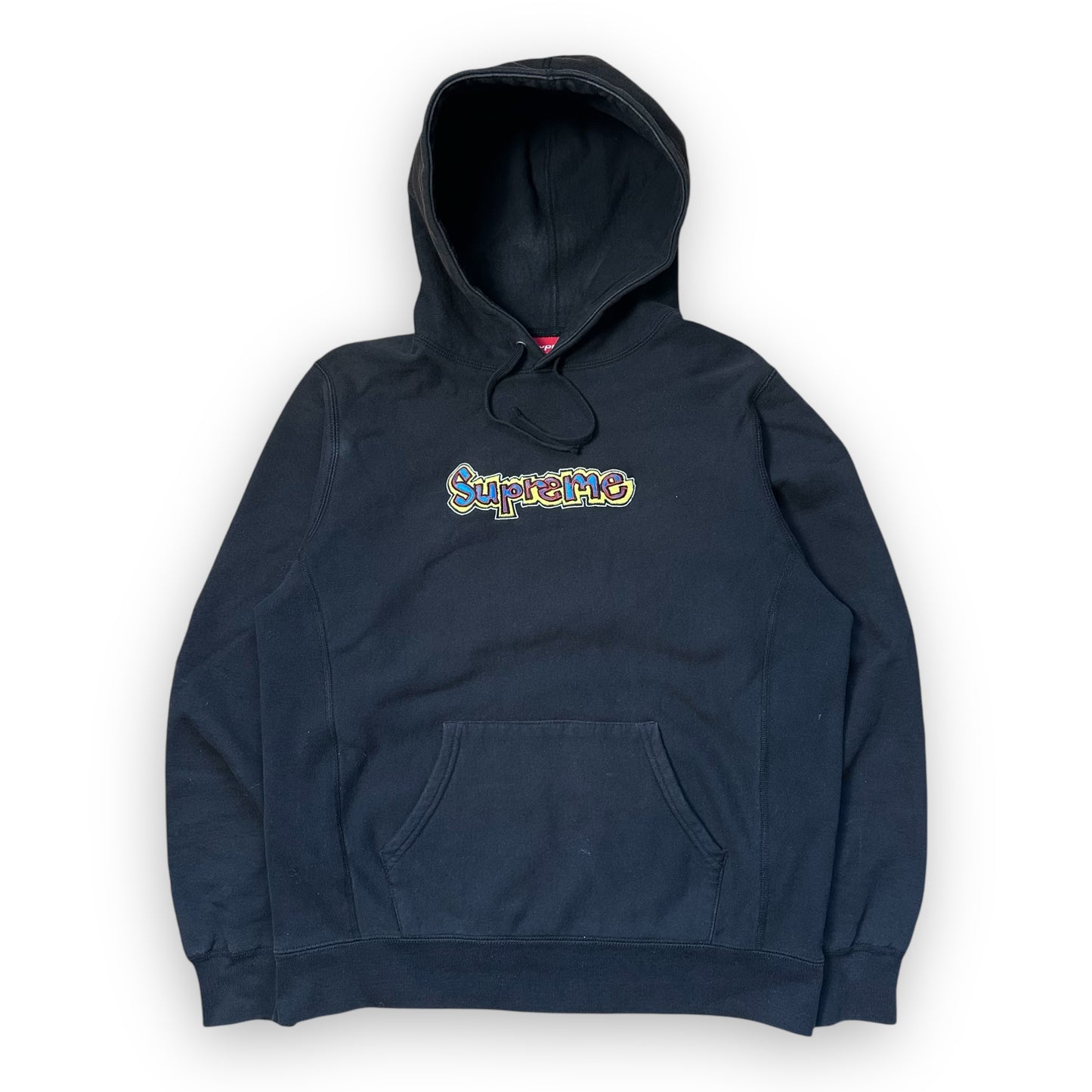 Sweatshirt Hoodie Supreme Gonz Logo Black SS18 (M)
