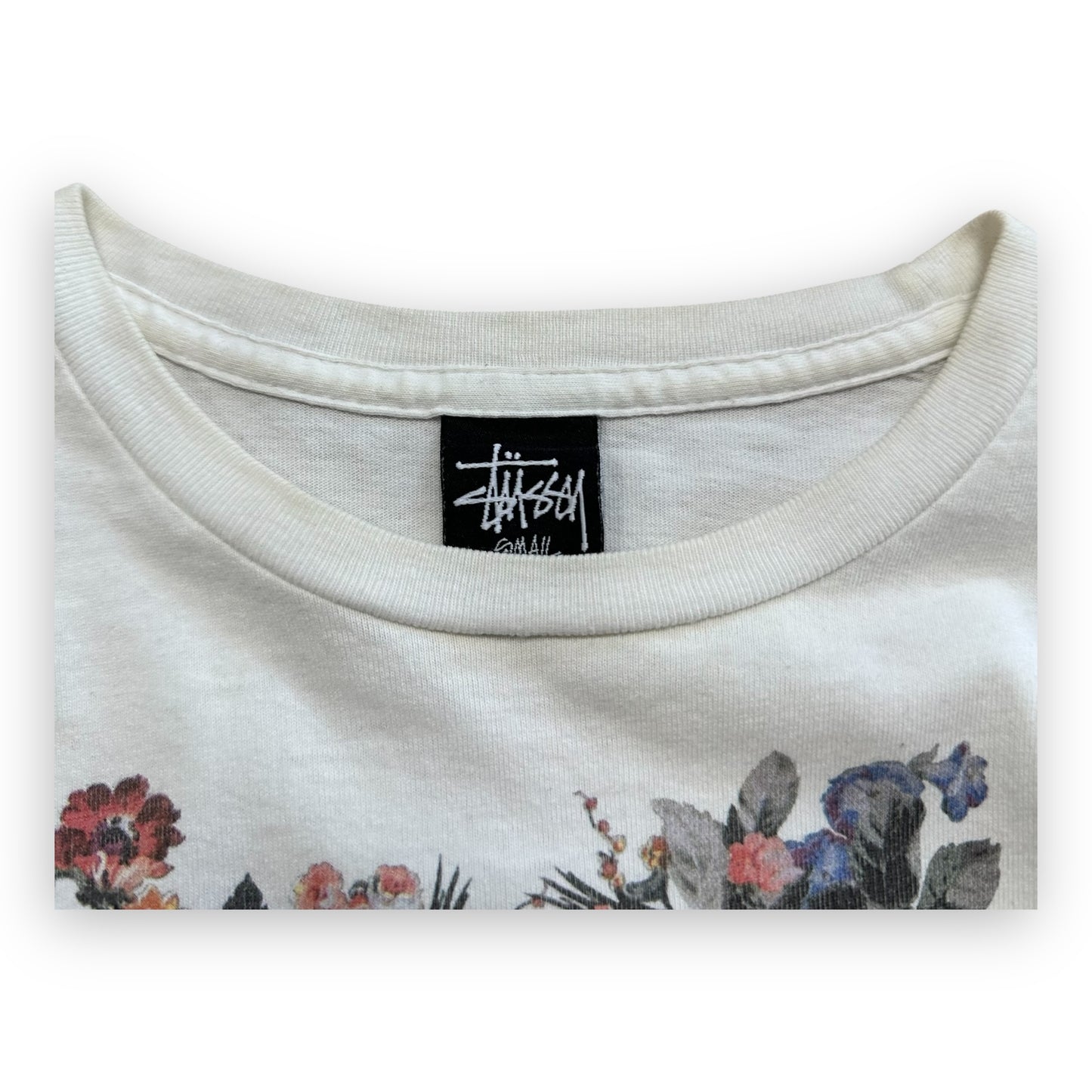 Tee Stussy Livin Vintage White 00’s (S)