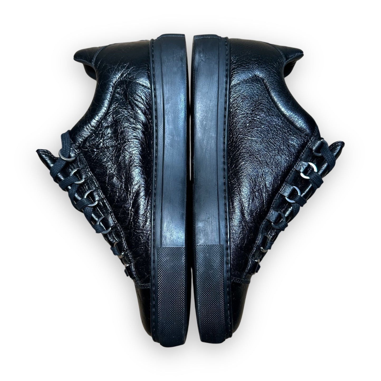 EU40.5 - US7.5 - UK6.5 • Balanciaga Arena Low Leather Black