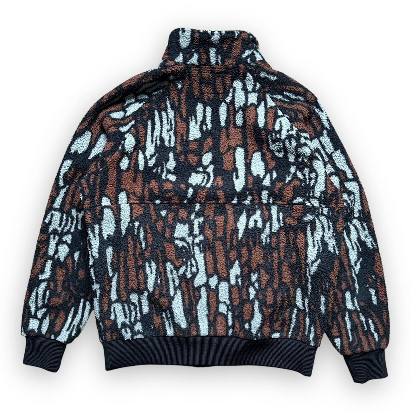 Jacket Stussy Fleece Tree Bark Brown (S)