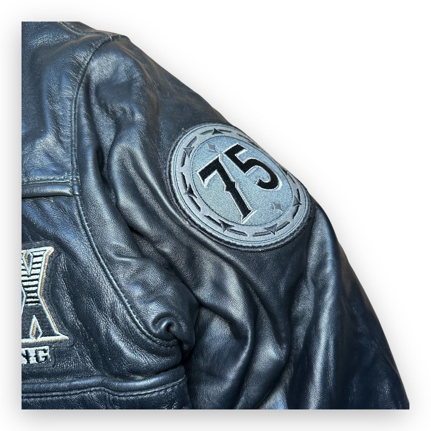 Jacket Avirex Leather Flight Black vintage (M)