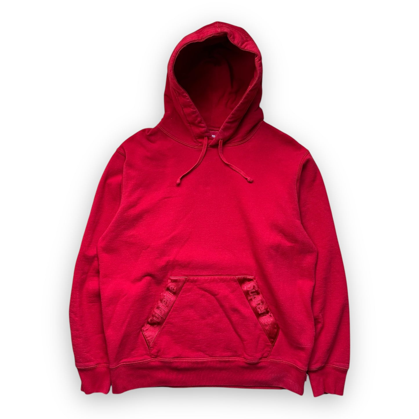 Sweatshirt Hoodie Supreme Tonal Webbing Red SS20 (L)