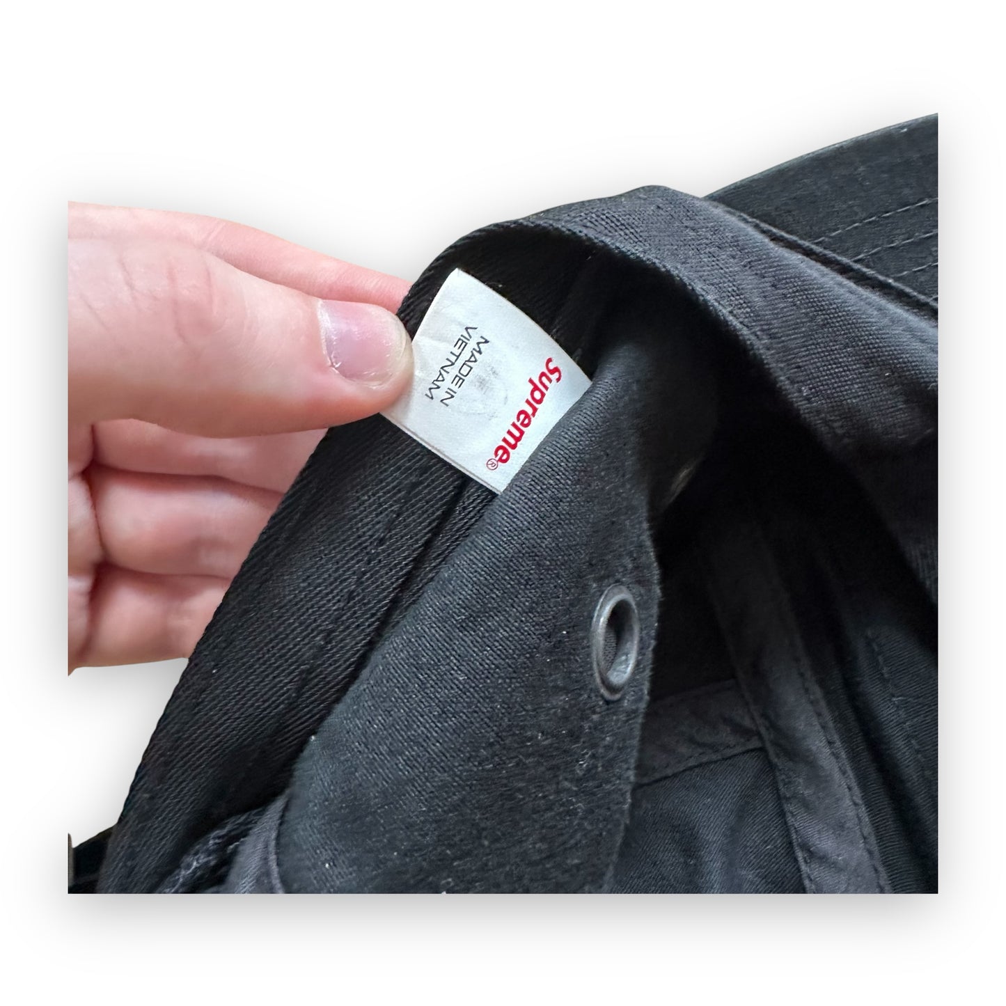 Cap Supreme Military Camp Cap Black FW23