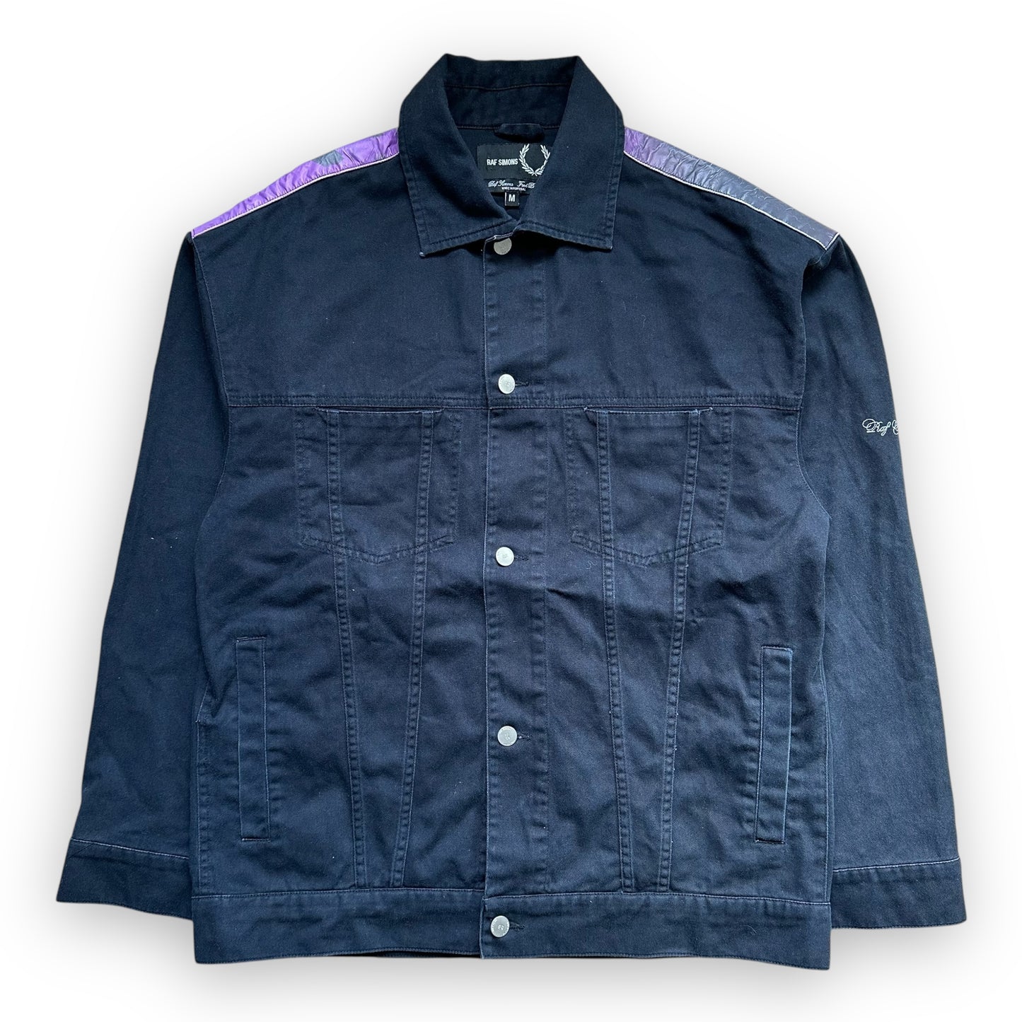 Jacket Raf Simons Fred Perry Printed Black (M)