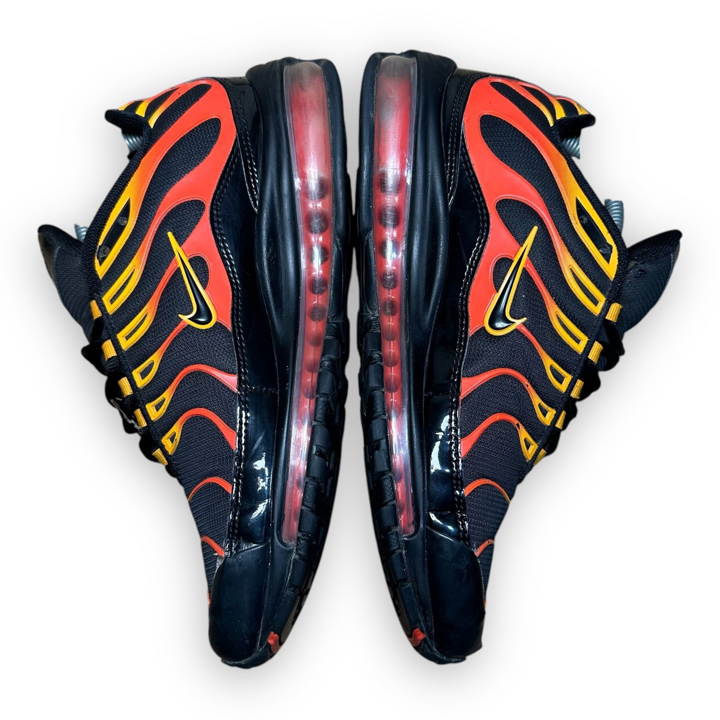EU42 - US8.5 - UK7.5 • Air Max 97 Plus Black Shock Orange